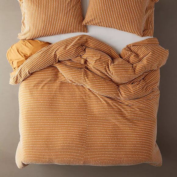 Urban Outfitters Derby Textured Jersey Duvet Cover - Queen - New - Picture 2 of 7